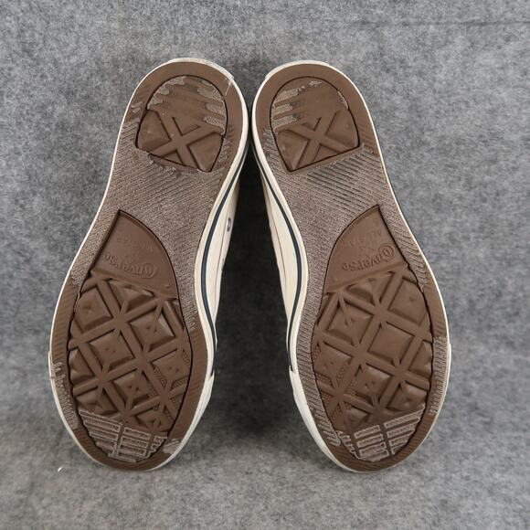 Converse Shoes Womens 7 Casual Sneakers All Star Trainers Classic Canvas White - Picture 10 of 11